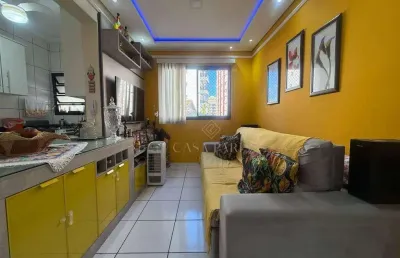 Apartamento à venda, 50 m² por r$ 380.000,00 - boqueirão - praia grande/sp
