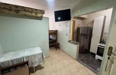 Kitnet à venda, 33 m² por r$ 235.000,00 - vila guilhermina - praia grande/sp