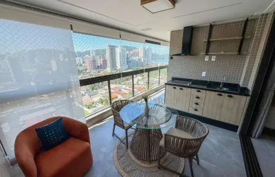 Apartamento com 3 dormitórios à venda, 143 m² por r$ 2.250.000,00 - canto do forte - praia grande/sp