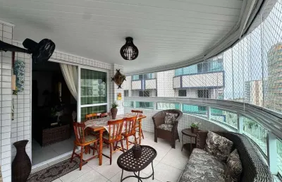 Apartamento à venda, 123 m² por r$ 1.000.000,00 - vila guilhermina - praia grande/sp