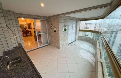 Apartamento com 2 dormitórios à venda, 89 m² por r$ 595.000,00 - aviação - praia grande/sp