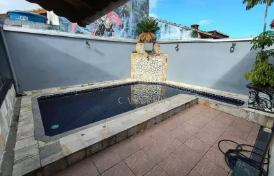 Casa com 2 dormitórios à venda, 120 m² por r$ 850.000,00 - maracanã - praia grande/sp