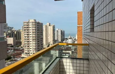 Apartamento com 1 dormitório à venda, 56 m² por r$ 275.000,00 - ocian - praia grande/sp