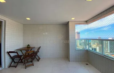 Cobertura com 3 dormitórios à venda, 200 m² por r$ 1.100.000,00 - caiçara - praia grande/sp