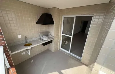 Apartamento com 2 dormitórios à venda, 62 m² por r$ 449.000,00 - aviação - praia grande/sp