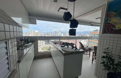 Apartamento com 2 dormitórios à venda, 93 m² por r$ 850.000,00 - boqueirão - praia grande/sp