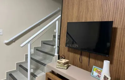 Sobrado à venda, 61 m² por r$ 305.000,00 - jardim imperador - praia grande/sp