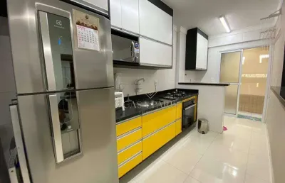 Apartamento com 2 dormitórios à venda, 66 m² por r$ 520.000,00 - vila guilhermina - praia grande/sp