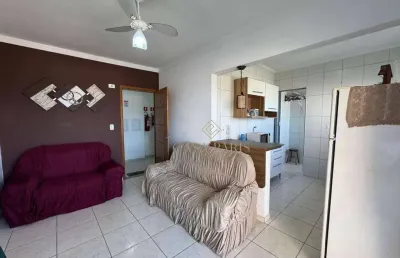 Apartamento com 1 dormitório à venda, 45 m² por r$ 325.000,00 - mirim - praia grande/sp