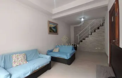 Sobrado à venda, 80 m² por r$ 660.000,00 - vila guilhermina - praia grande/sp