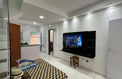 Casa com 2 dormitórios à venda, 63 m² por r$ 300.000,00 - caiçara - praia grande/sp
