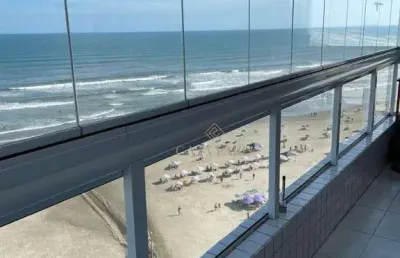 Apartamento com 2 dormitórios à venda, 82 m² por r$ 700.000,00 - caiçara - praia grande/sp