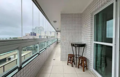 Apartamento com 2 dormitórios à venda, 100 m² por r$ 605.000,00 - caiçara - praia grande/sp