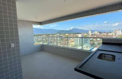 Apartamento com 2 dormitórios à venda, 83 m² por r$ 640.000,00 - caiçara - praia grande/sp