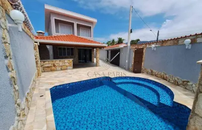 Sobrado com 4 dormitórios à venda, 240 m² por r$ 1.300.000,00 - balneário flórida - praia grande/sp