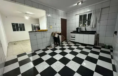 Casa com 3 dormitórios à venda, 100 m² por r$ 300.000,00 - aviação - praia grande/sp