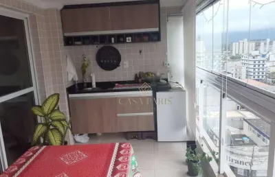 Apartamento com 2 dormitórios à venda, 86 m² por r$ 520.000,00 - caiçara - praia grande/sp