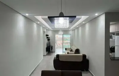 Apartamento com 2 dormitórios à venda, 83 m² por r$ 750.000,00 - boqueirão - praia grande/sp