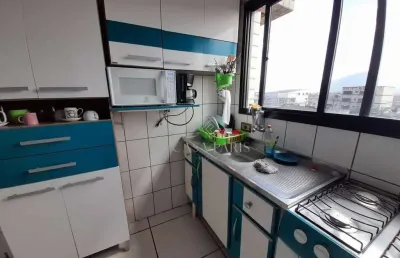 Apartamento com 1 dormitório à venda, 54 m² por r$ 300.000,00 - tupi - praia grande/sp