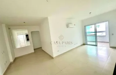 Apartamento com 3 dormitórios à venda, 130 m² por r$ 765.000,00 - caiçara - praia grande/sp