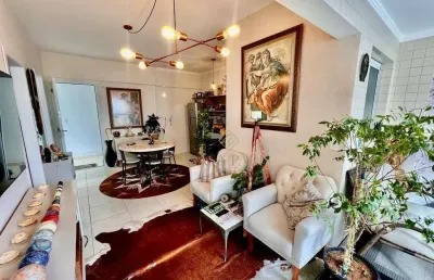 Apartamento com 1 dormitório à venda, 47 m² por r$ 375.000,00 - aviação - praia grande/sp