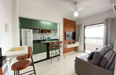 Apartamento à venda, 42 m² por r$ 395.000,00 - maracanã - praia grande/sp