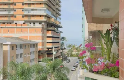 Apartamento mobiliado 3 dormitórios à venda, 112 m² por r$ 1.200.000 - canto do forte - praia grande/sp
