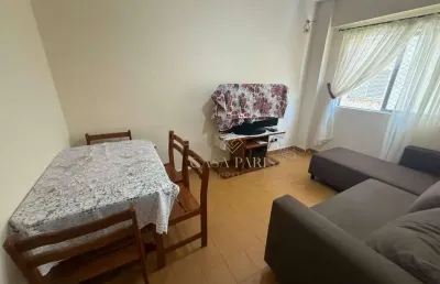 Apartamento com 1 dormitório à venda, 45 m² por r$ 225.000,00 - caiçara - praia grande/sp