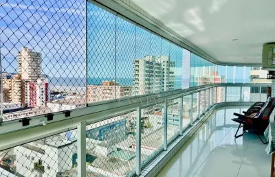Apartamento com 3 dormitórios à venda, 162 m² por r$ 855.000 - tupi - praia grande/sp