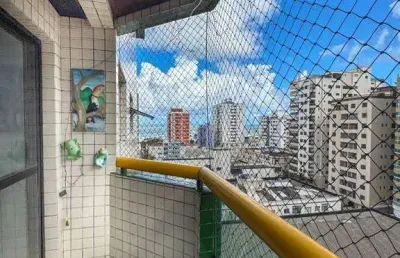 Apartamento à venda, 54 m² por r$ 295.000,00 - tupi - praia grande/sp