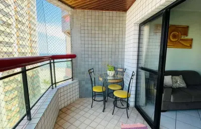 Apartamento com 2 dormitórios à venda, 82 m² por r$ 450.000,00 - aviação - praia grande/sp
