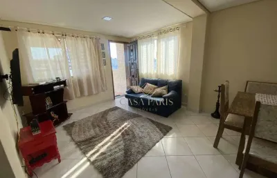 Cobertura com 3 dormitórios à venda, 110 m² por r$ 390.000,00 - mirim - praia grande/sp