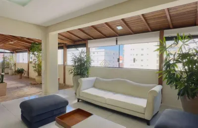 Cobertura à venda, 219 m² por r$ 1.100.000,00 - aviação - praia grande/sp