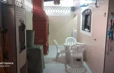 Casa com 1 dormitório à venda, 80 m² por r$ 320.000,00 -  jardim real - praia grande/sp