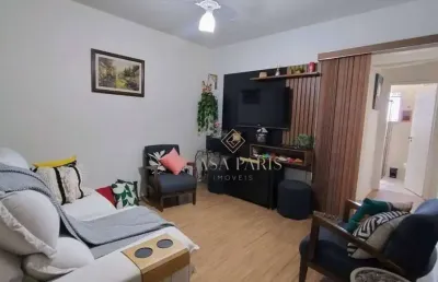 Apartamento com 1 dormitório à venda, 60 m² por r$ 290.000 - canto do forte - praia grande/sp