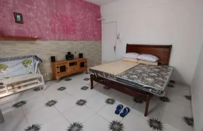 Kitnet com 1 dormitório à venda, 31 m² por r$ 205.000,00 - boqueirão - praia grande/sp
