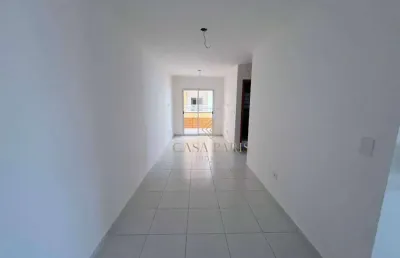 Apartamento com 2 dormitórios à venda, 65 m² por r$ 438.000 - boqueirão - praia grande/sp