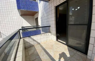 Apartamento com 2 dormitórios à venda, 92 m² por r$ 430.000 - tupi - praia grande/sp