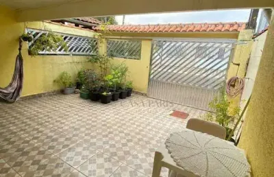 Casa com 2 dormitórios à venda, 77 m² por r$ 390.000 - solemar - praia grande/sp