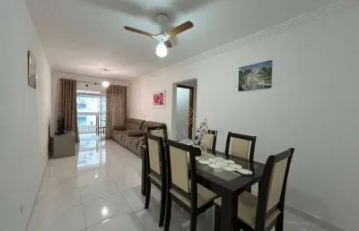 Apartamento com 3 dormitórios à venda, 104 m² por r$ 850.000 - canto do forte - praia grande/sp