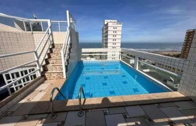 Cobertura com 3 dormitórios à venda, 315 m² por r$ 1.200.000,00 - canto do forte - praia grande/sp