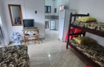 Kitnet com 1 dormitório à venda, 25 m² por r$ 150.000,00 - vila guilhermina - praia grande/sp