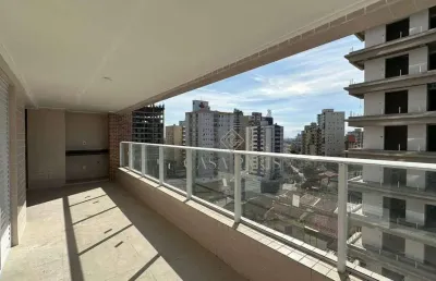 Apartamento com 3 dormitórios à venda, 122 m² por r$ 1.100.000,00 - vila guilhermina - praia grande/sp