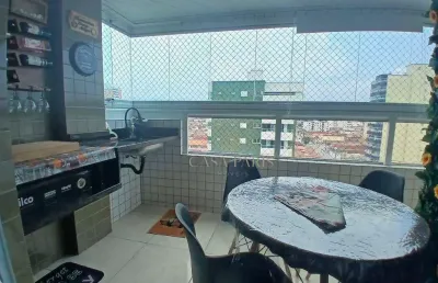 Apartamento com 1 dormitorio a venda na guilhermina - praia grande/sp