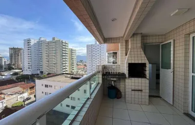 Apartamento com varanda gourmet de 2 dormitórios à venda perto da praia e com lazer!!!
