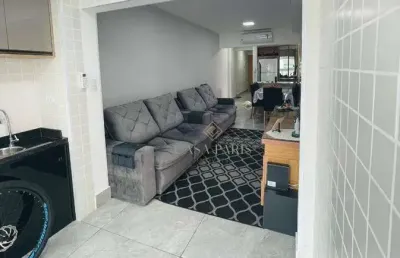 Apartamento com 2 dormitórios à venda, 73 m² por r$ 742.000,00 - canto do forte - praia grande/sp