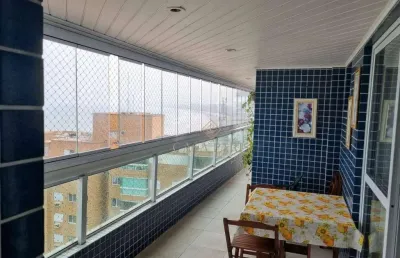 Apartamento com 2 dormitórios à venda, 116 m² por r$ 1.400.000,00 - canto do forte - praia grande/sp