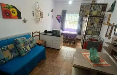 Kitnet à venda, 22 m² por r$ 190.000,00 - vila guilhermina - praia grande/sp