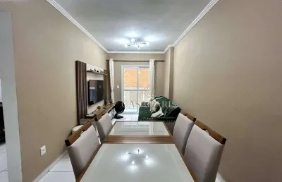 Apartamento com 2 dormitórios à venda, 80 m² por r$ 585.000,00 - tupi - praia grande/sp