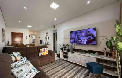 Apartamento com 3 dormitórios à venda, 105 m² por r$ 720.000,00 - tupi - praia grande/sp